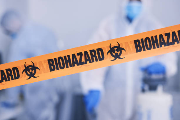 Professional Biohazard technician working in Burbank, SD